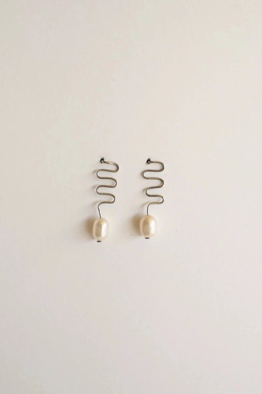 Squiggle Earrings Salty May