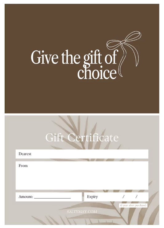 Salty May Gift Voucher